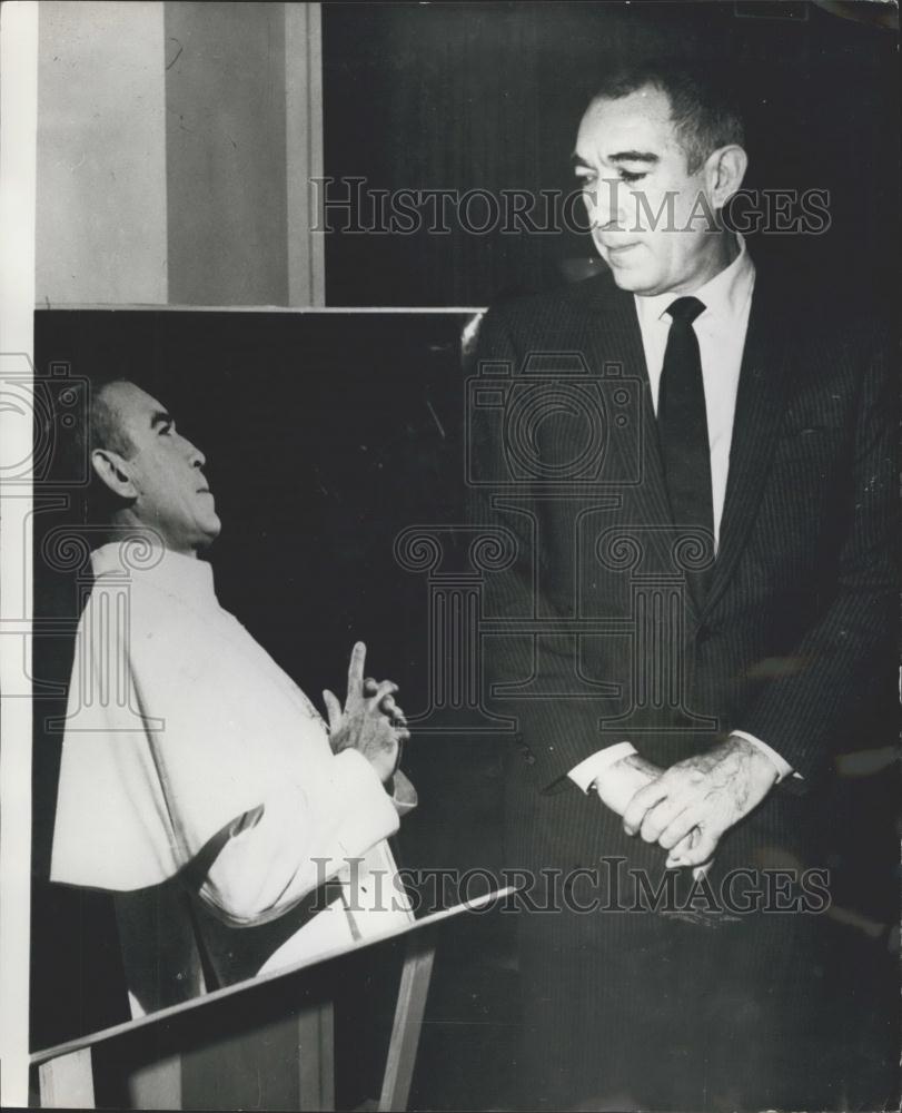 1968 Press Photo American Actor Anthony Quinn - Historic Images