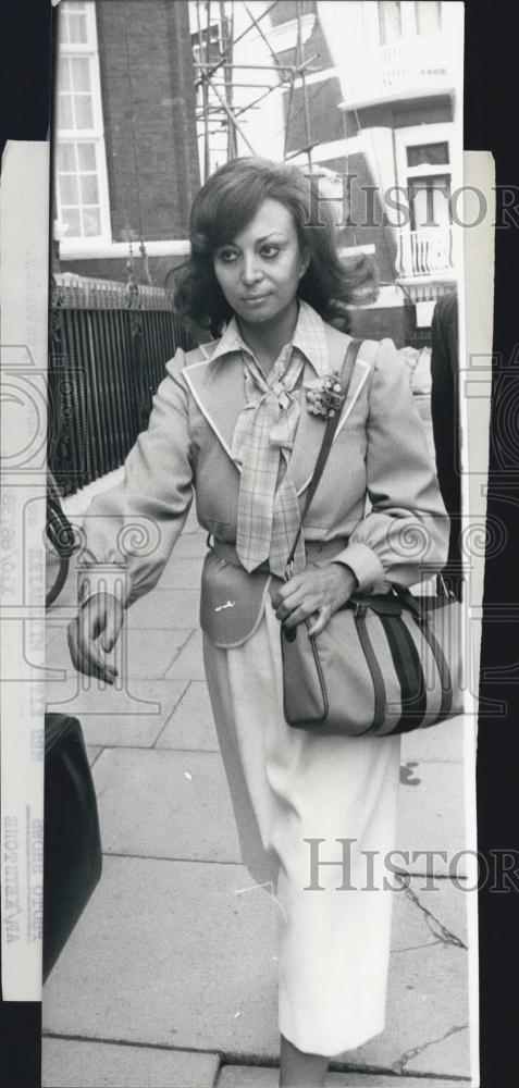 1978 Press Photo Mrs Kitty Milinaire Daughter-In-Law Of Duchess - Historic Images