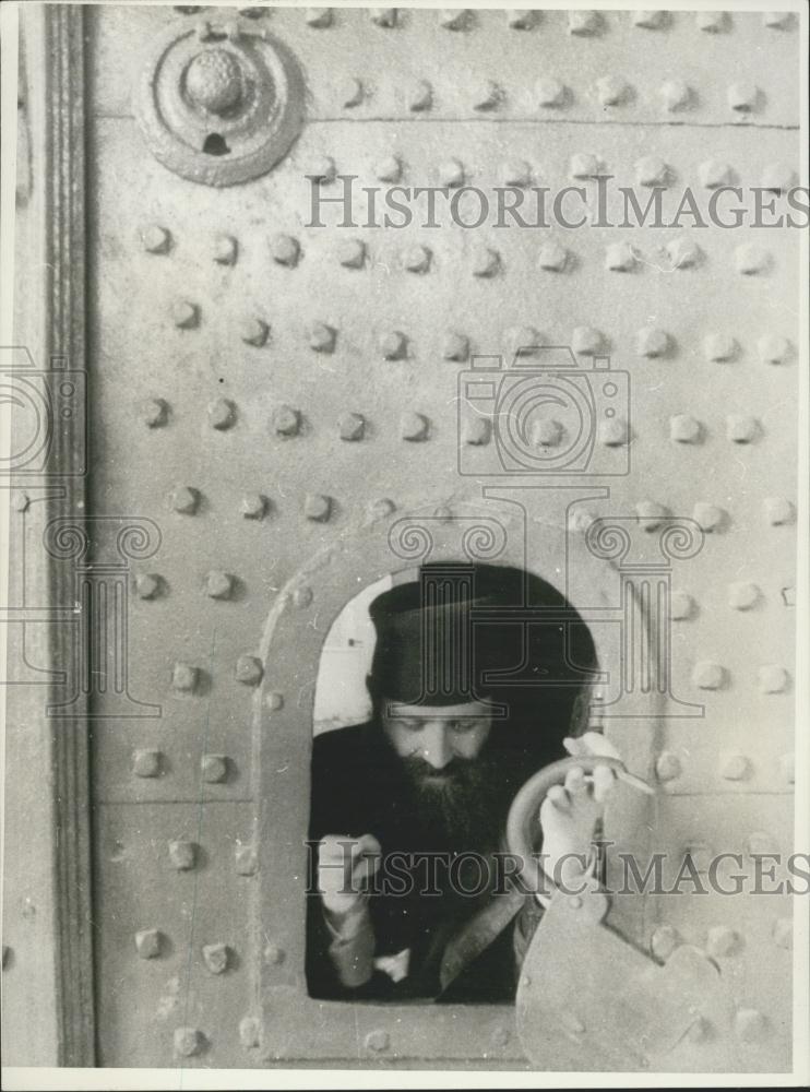 Press Photo Militant Monks on Mount Athos - Historic Images