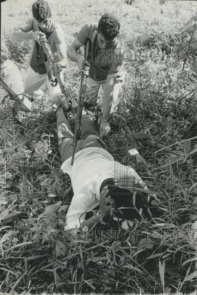 1967 Press Photo Brazilian Army Against Guerrillas at Capuro - Historic Images