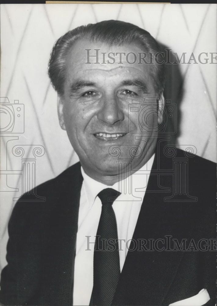 1961 Press Photo Croat Leader Dr. Branco Jelic - Historic Images