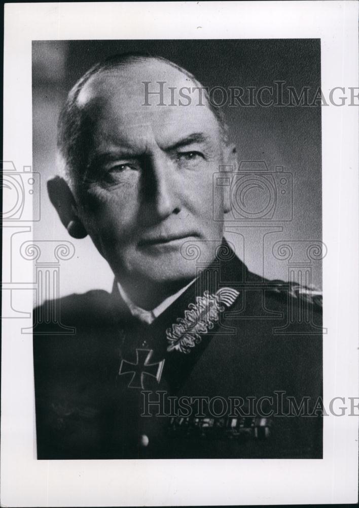 Press Photo Military General - Historic Images