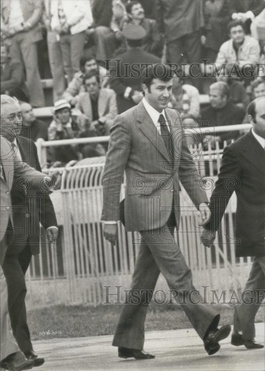 1974 Press Photo Greek: Under Secretary For Sports Prindzis Grk Nat'l Committee - Historic Images