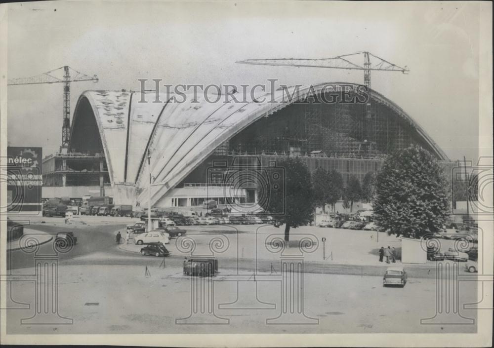 Press Photo The new convention center in Pureaux, France - Historic Images