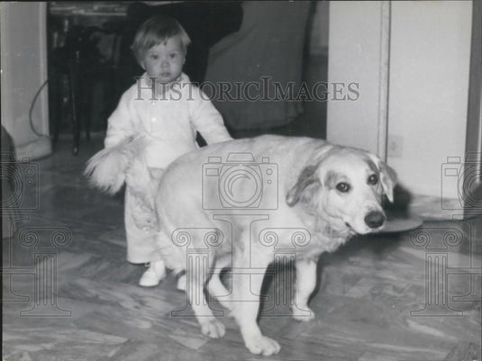 1962 Press Photo Cameron Jr, son of an actor threaten with kidnap - Historic Images