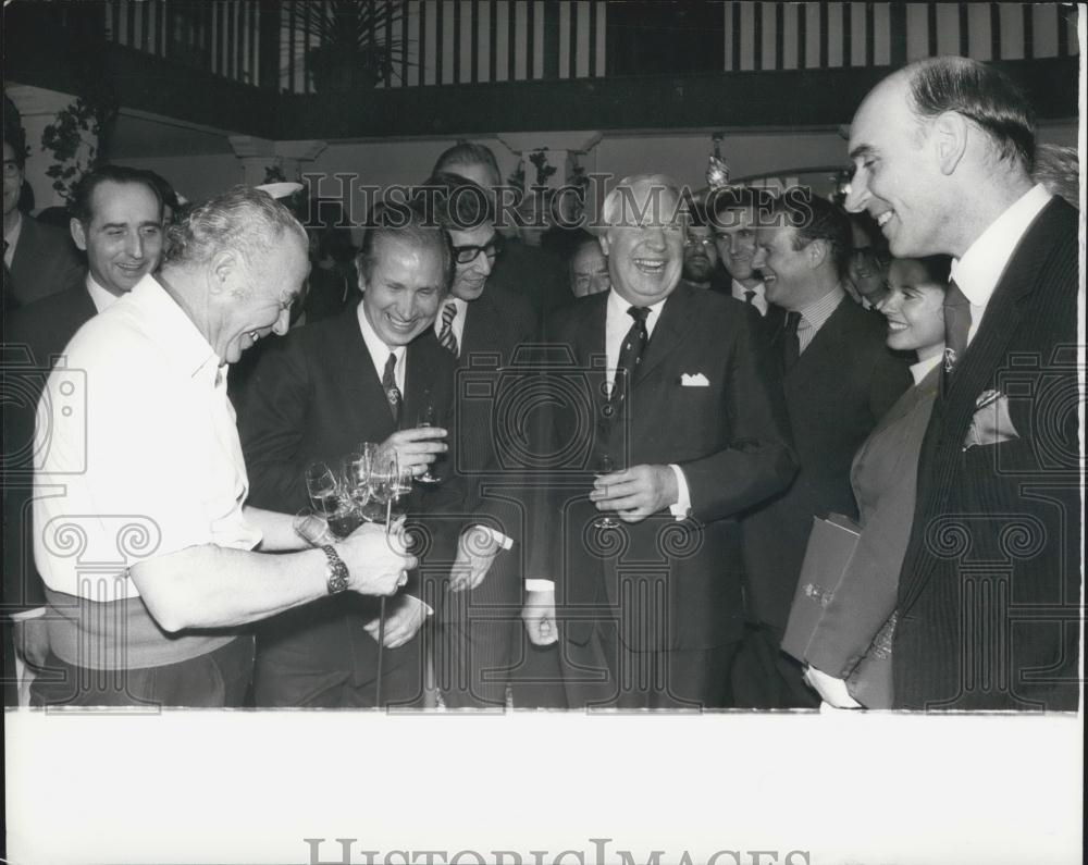 1973 Press Photo Prime Minister Edward Heath London International Boat Show - Historic Images