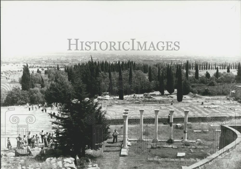 1976 Press Photo Kos island, birth place of Hippocrates in Greece - Historic Images