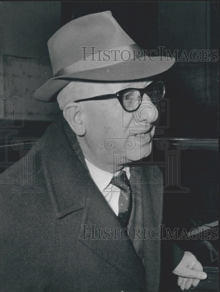 1965 Press Photo Lami Starnuti,Italian Commerce Minister - Historic Images