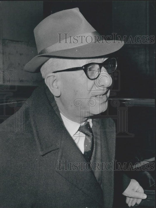 1965 Press Photo Lami Starnuti,Italian Commerce Minister - Historic Images
