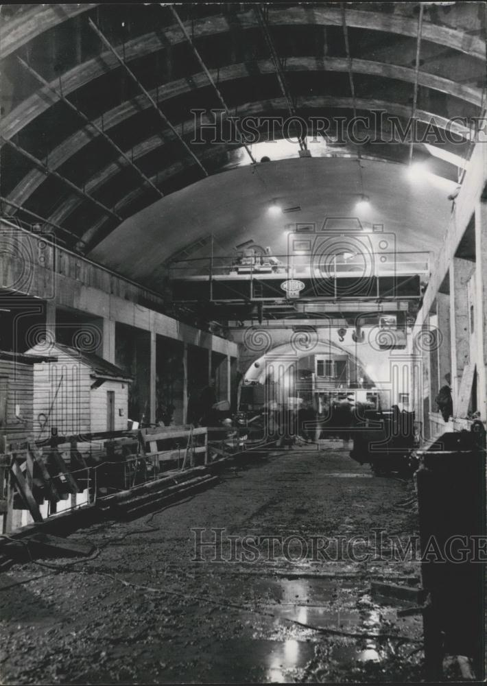 Press Photo Underground Power Station, Australia - Historic Images