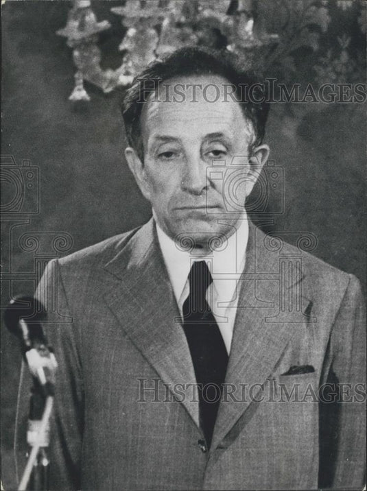 1974 Press Photo New Portuguese Prime Minister Colonel Vasco Goncalves Speaking - Historic Images
