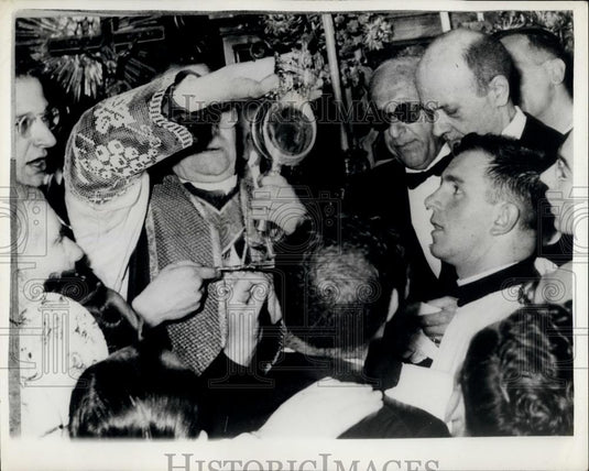 1952 Press Photo The "Miracle Of The Saint Gennaro" - Historic Images