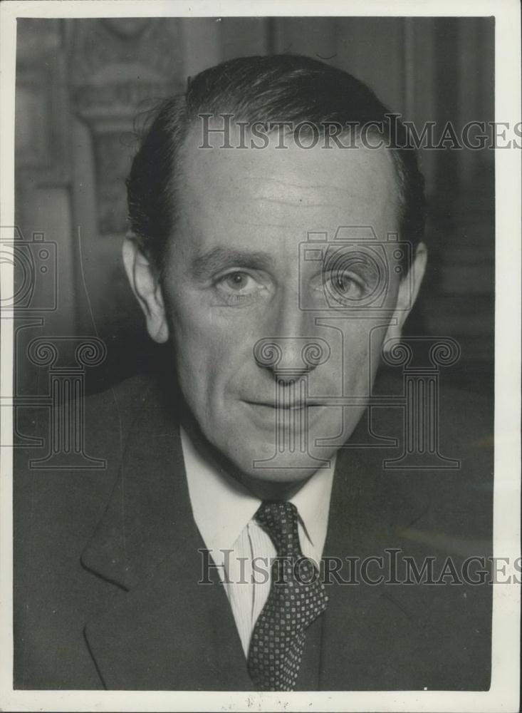 1958 Press Photo Anthony Head New Defense Minister Former Minister War - Historic Images