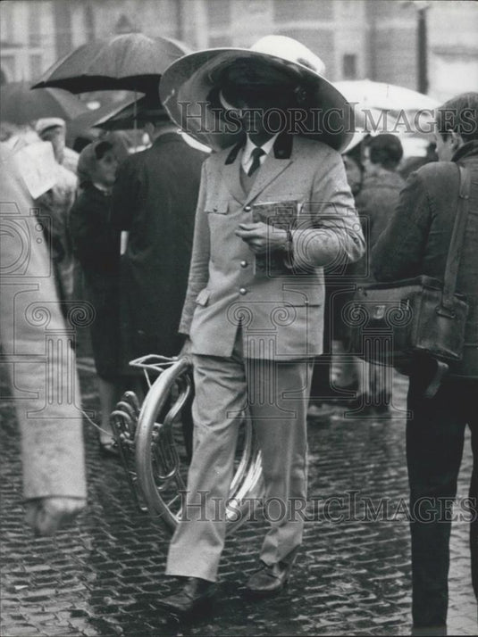 1966 Press Photo Italian Communists Staged Rally in Piazza del Popolo - Historic Images