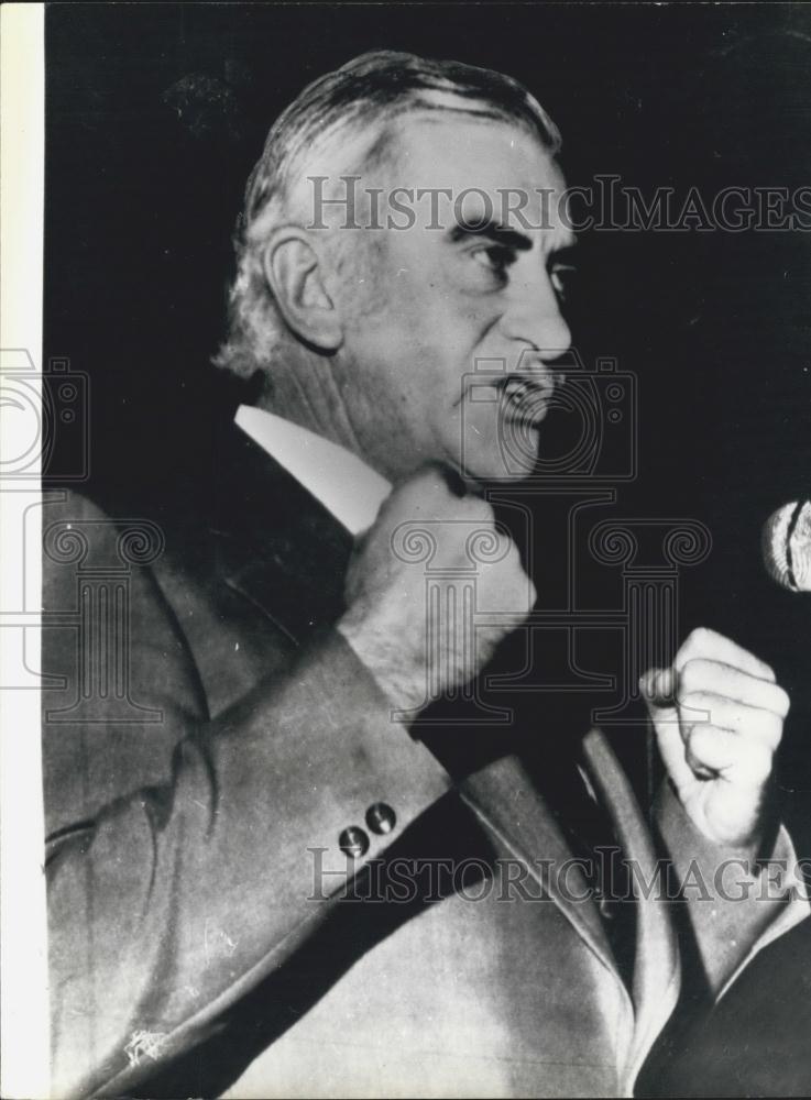 1974 Press Photo Mr. Bill Snedden, the Opposition Leader Australian Election - Historic Images