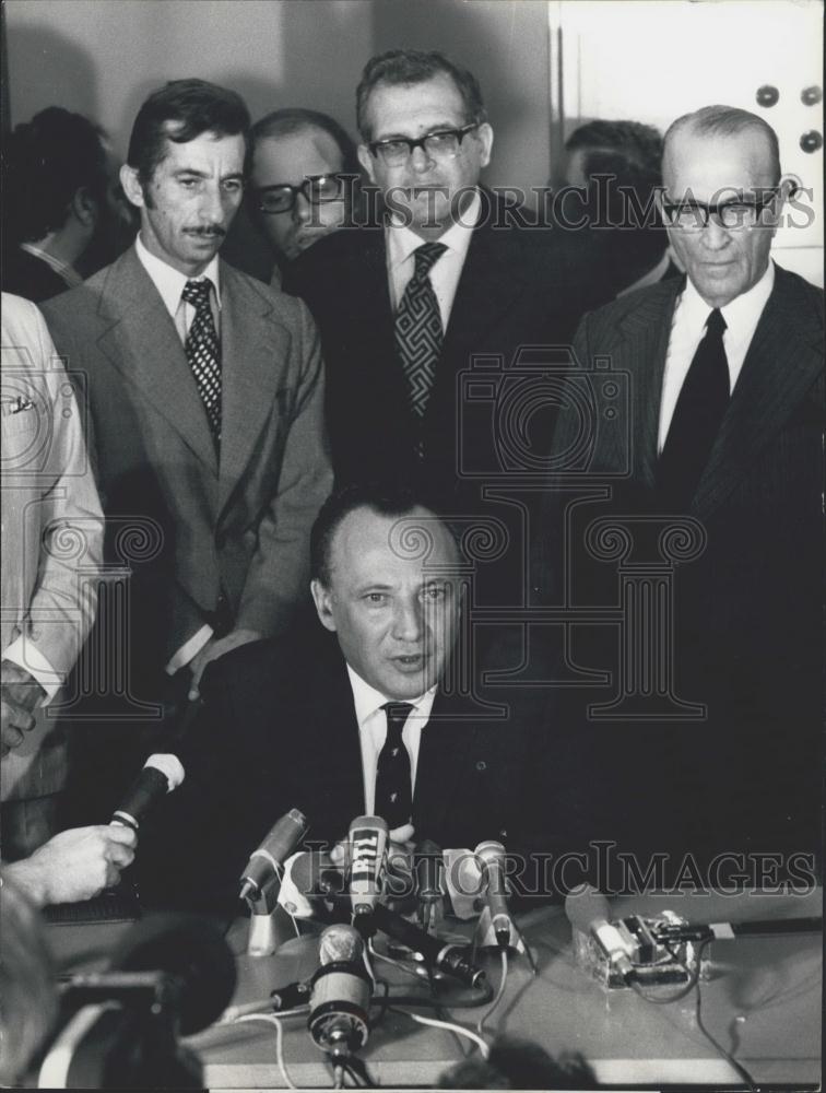 1971 Press Photo Cypriot President Glafkos Klerides - Historic Images