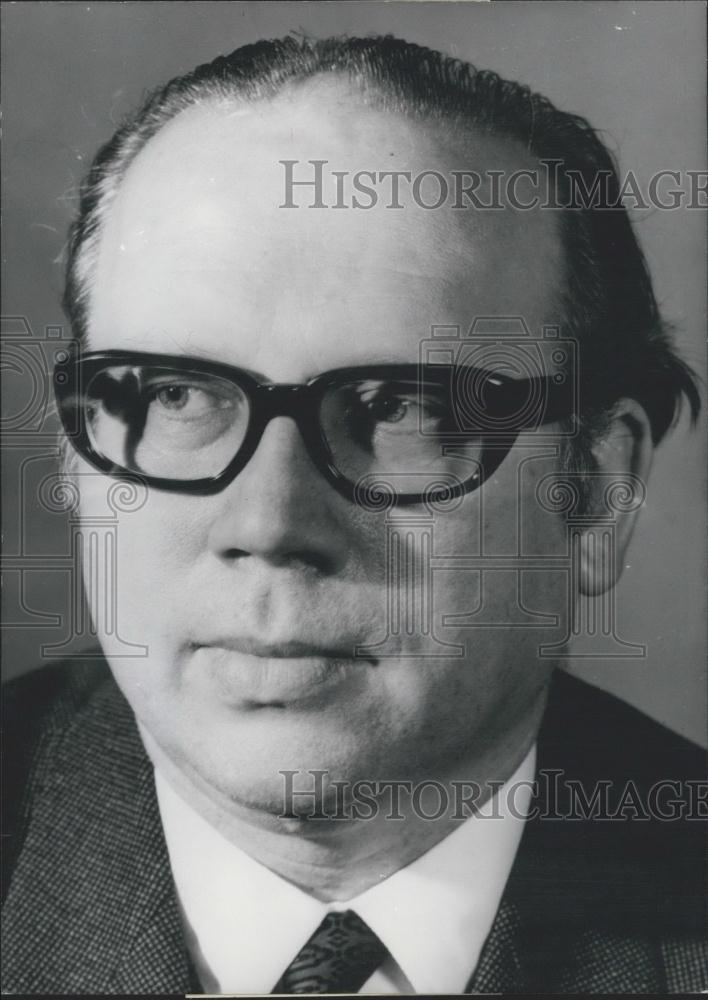 1970 Press Photo Willy Brandt the Parliamentarian State Secretary Germany - Historic Images