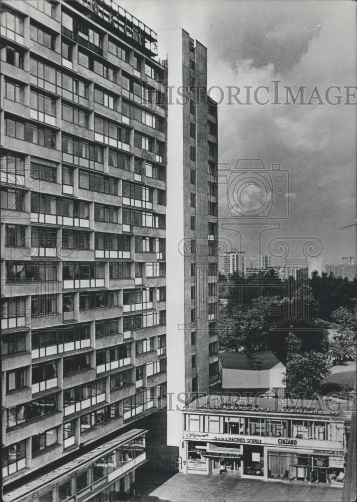 Press Photo Berlin District Zoo, Berlin Zoo, Dob House of Fashion, Hansa Quarter - Historic Images