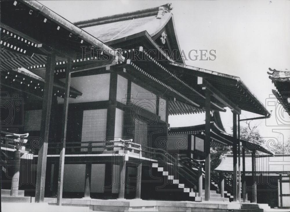 Press Photo Kashikodokoro in the rounds of the Imperial Palace - Historic Images