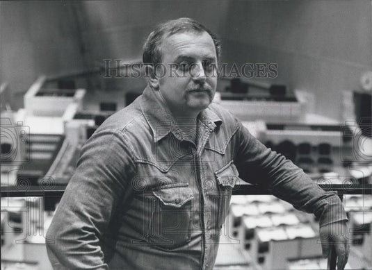 Press Photo Olle Hogstrand,journalist & editor - Historic Images