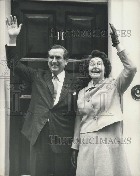1974 Press Photo Denis Haeley, the Chancellor of the Exchequer - Historic Images
