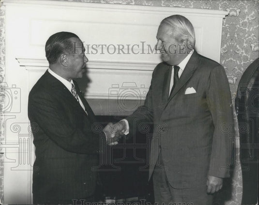 1973 Press Photo UK Prime Minister heath, Japan Prime Minister Tanaka - Historic Images