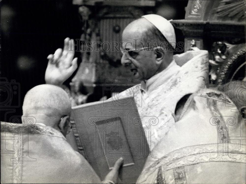 1963 Press Photo Opening Ecumenical Council Part II - Historic Images