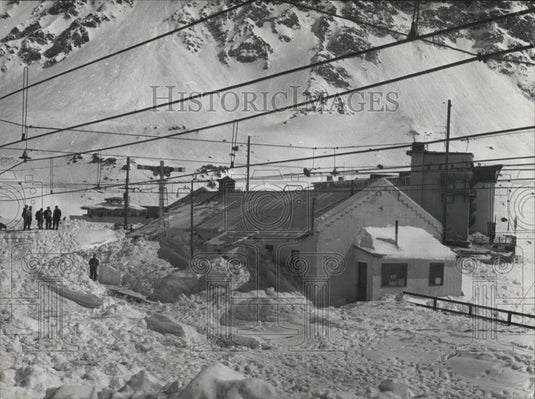 Press Photo Portillo, Chile. - Historic Images