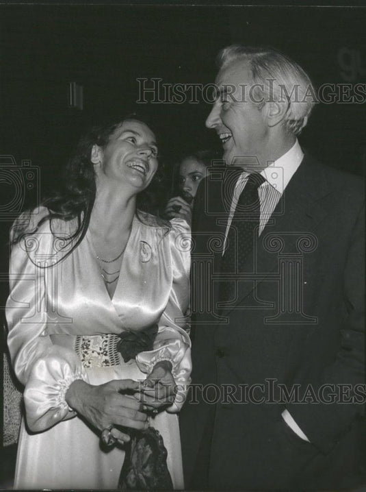 Press Photo Senator Gene McCarthy & Hayden York - Historic Images