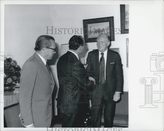 1973 Press Photo State Secretary Rogers Goodwill Tour Mexico President - Historic Images