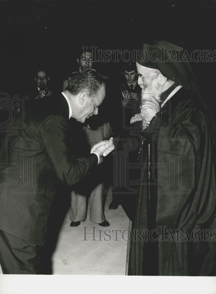 Press Photo George Papadopailos Regent Premier of Greece Member of Holy Synod - Historic Images