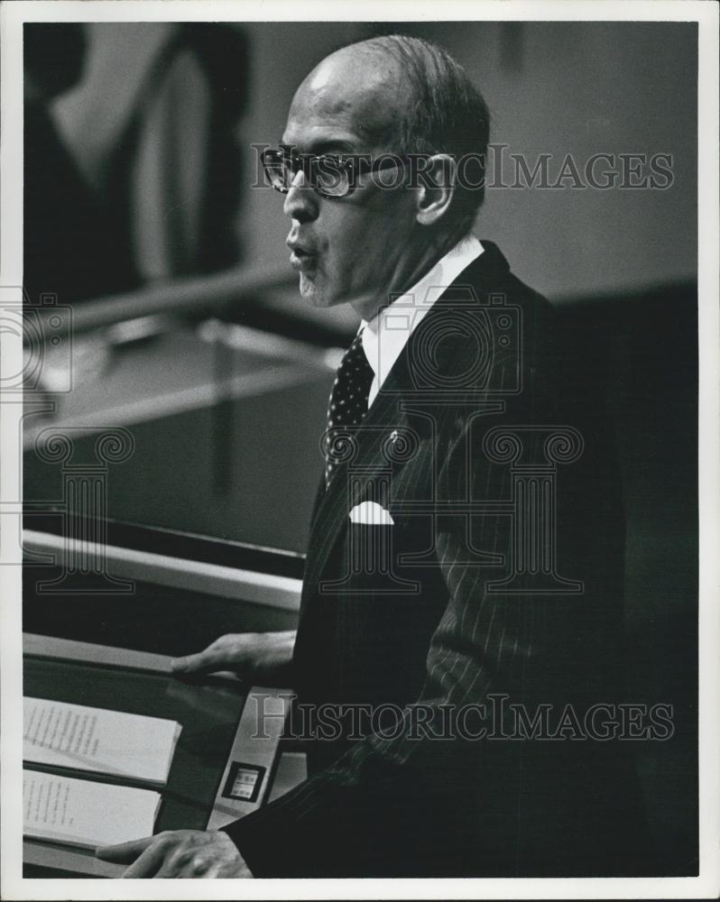 1978 Press Photo French President Valery Giscard d&#39;Estaing - Historic Images