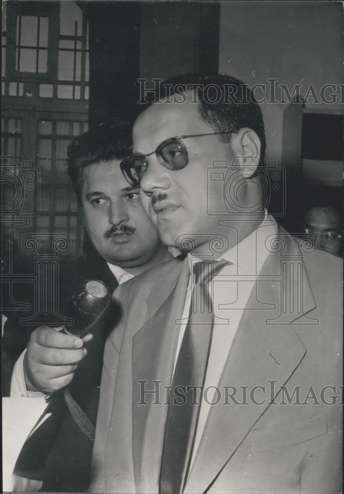 1959 Press Photo Algerian Rebel Government Reply To De Gaulle&#39;s Peace Offer - Historic Images