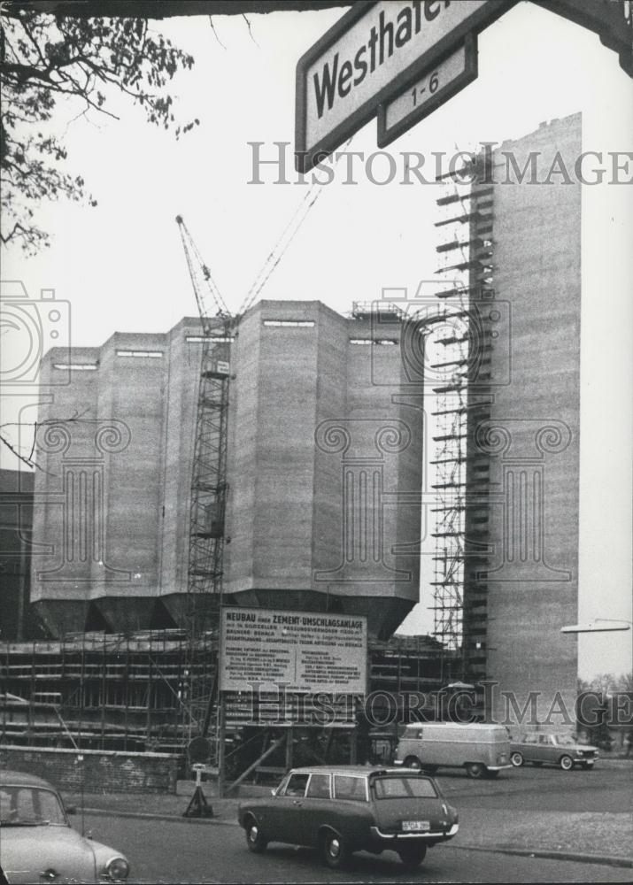 1963 Press Photo Berlin West Harbor, Germany - Historic Images