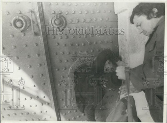 Press Photo Greek Monk - Historic Images