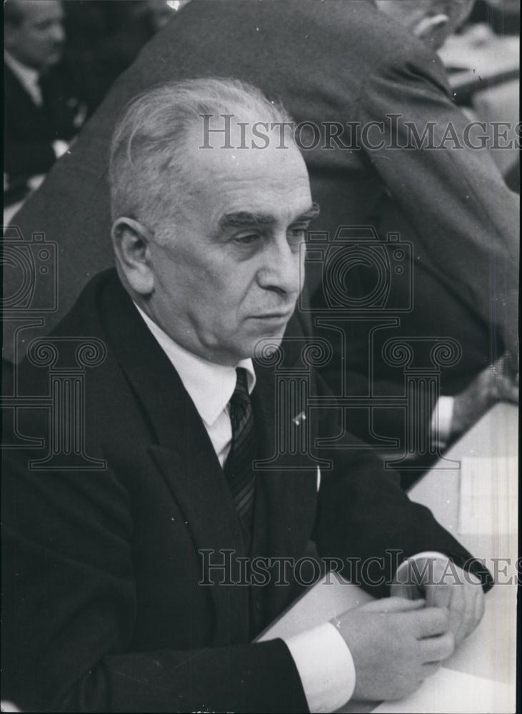 1964 Press Photo Luigi Longo, Italian Communist Party - Historic Images