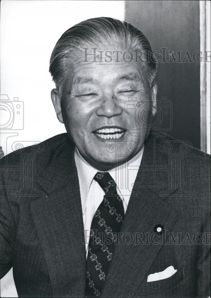 1978 Press Photo Japan Prime Minister Masayoshi Ohira - Historic Images