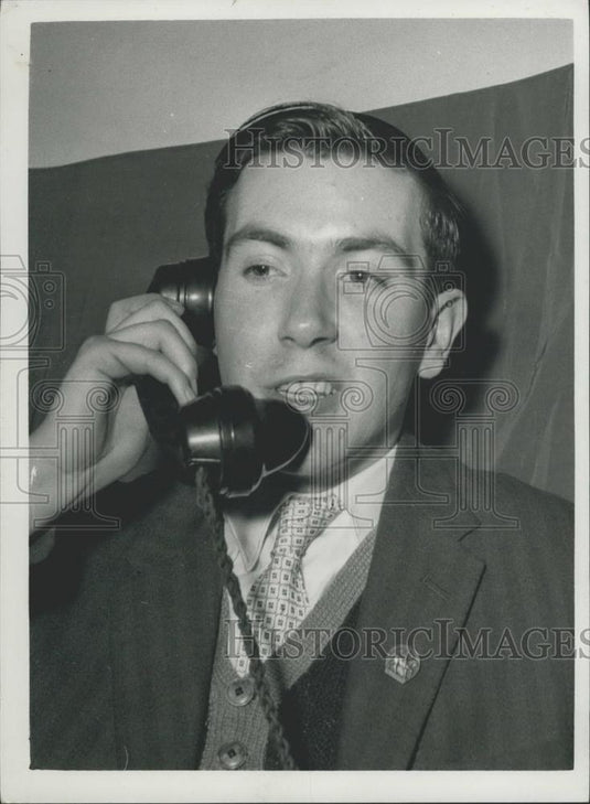 1959 Press Photo William Burborough/Son Of Bill Burborough/Diplomatic Corps - Historic Images