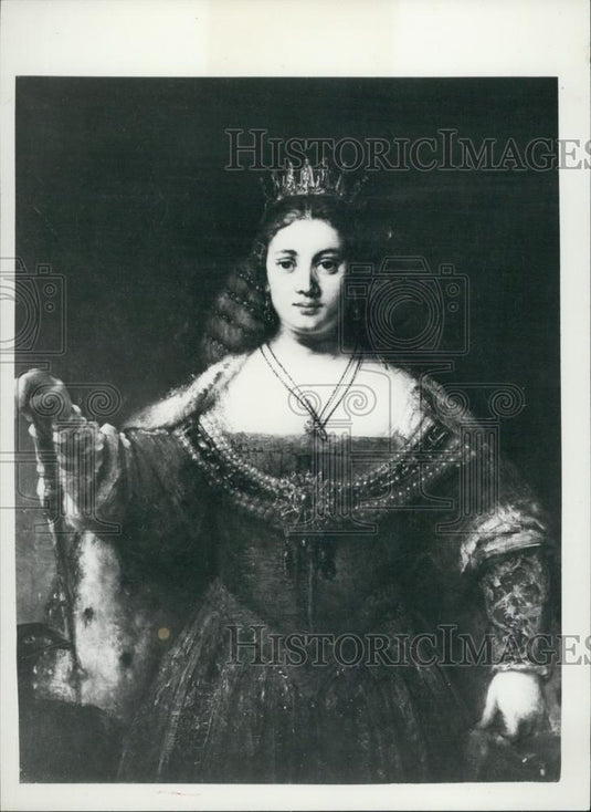 1959 Press Photo Rembrandt's ''Lost'' Juno - Historic Images