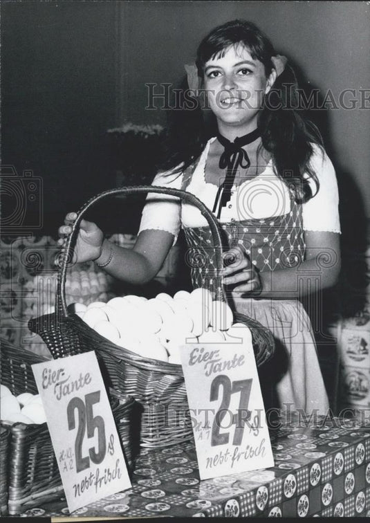 1970 Press Photo Actress Melitta Tegeler - Historic Images