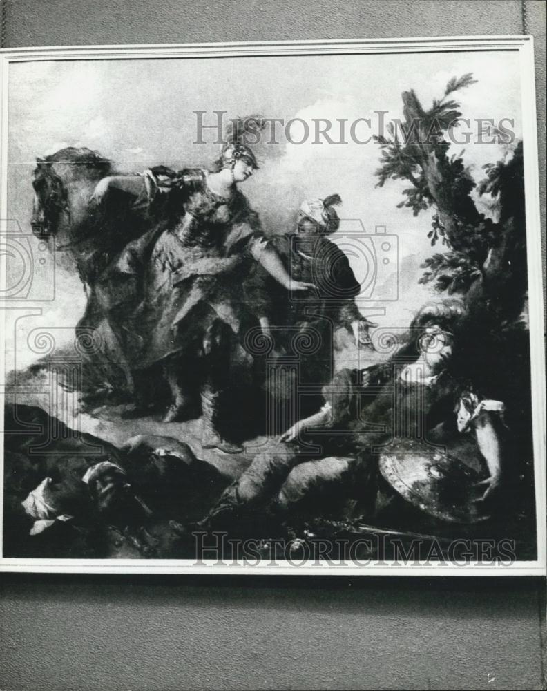 Press Photo : "Erminia Discovering the Dead Argante and the Wounded Tancrad'ÃƒÃ‚Â - Historic Images