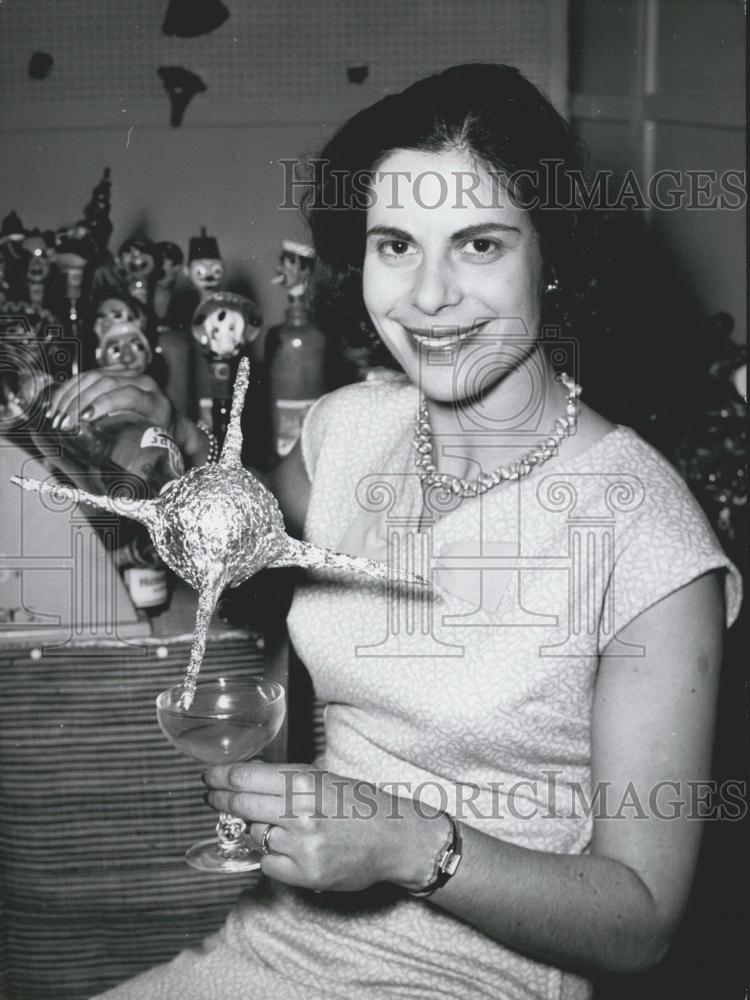 1958 Press Photo Spring-time fair in Frankfurt. - Historic Images