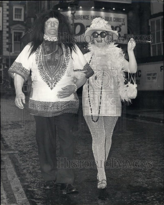 1969 Press Photo Mr. Arthur Tattersal & Miss Linda Radway - Historic Images