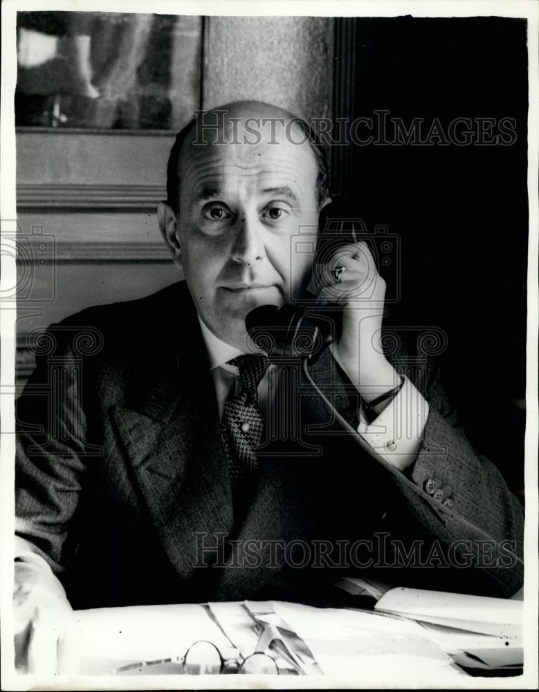 Press Photo Czech Ambassador to London ,Ian Masaryk - Historic Images