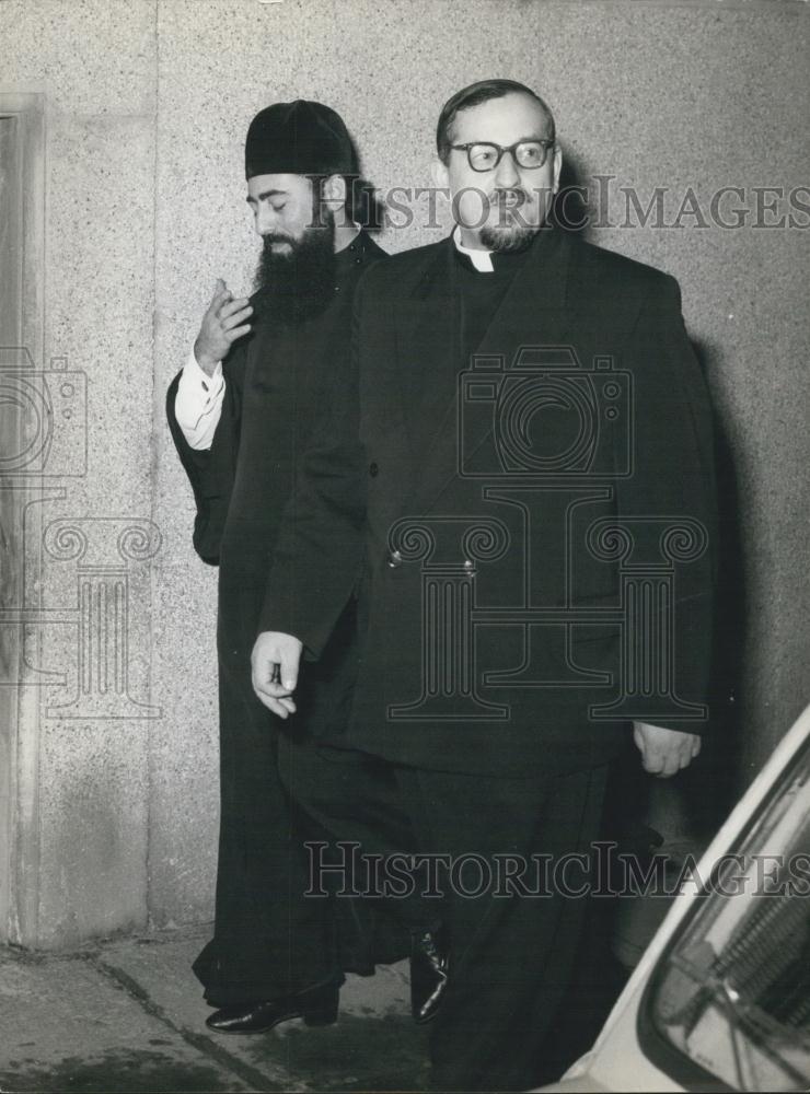 1962 Press Photo Vladimir Kotlyaru & Vitali Borovi,Ecumenical Council - Historic Images