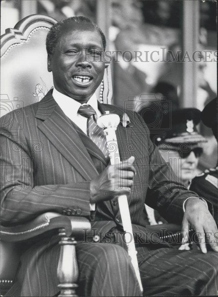 Press Photo The President of The Republic of Kenya ,Daniel Arap Moi - Historic Images