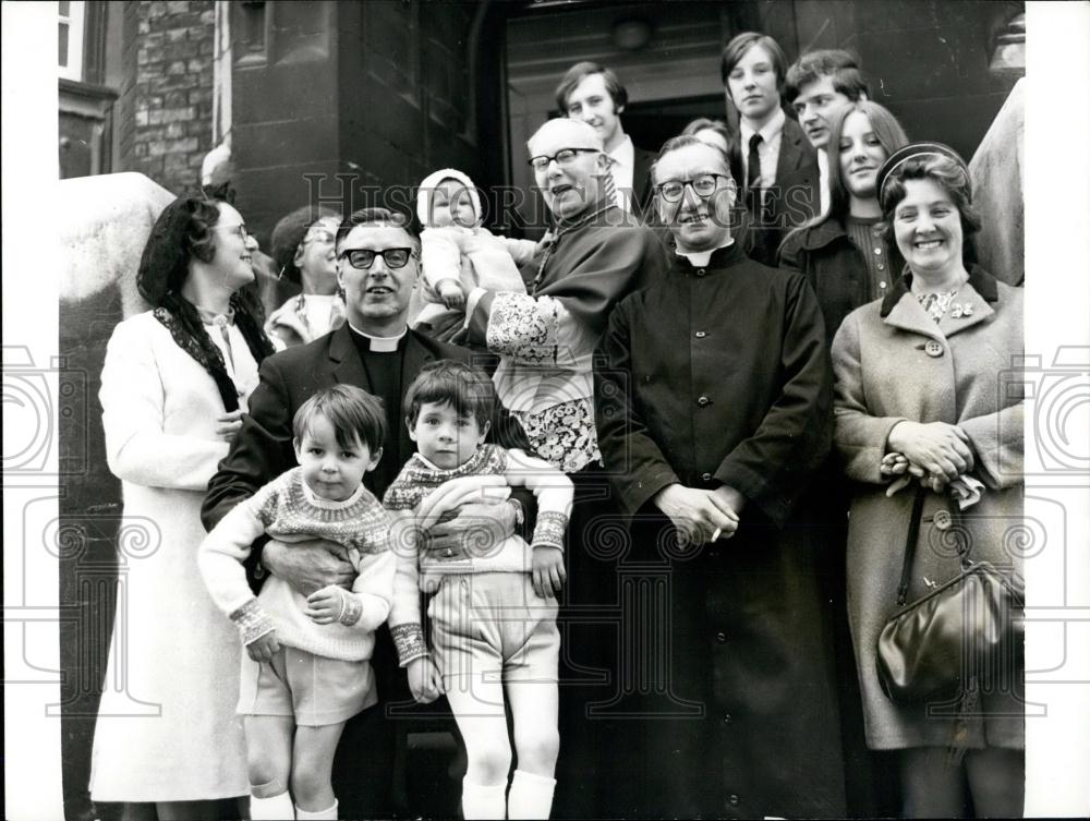 1971 Press Photo First Married Roman Catholic Deacons to be Ordained in Britain - Historic Images