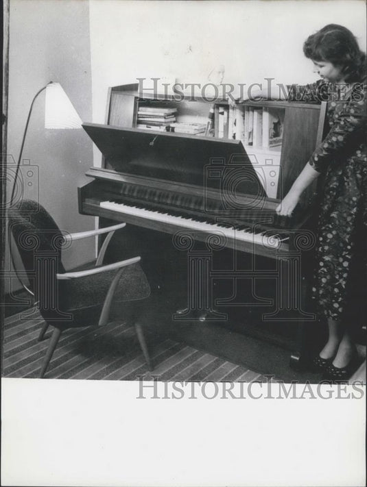 Press Photo Leipsig Pianoforte Factory in Boehlitz-Ehrenburg - Historic Images