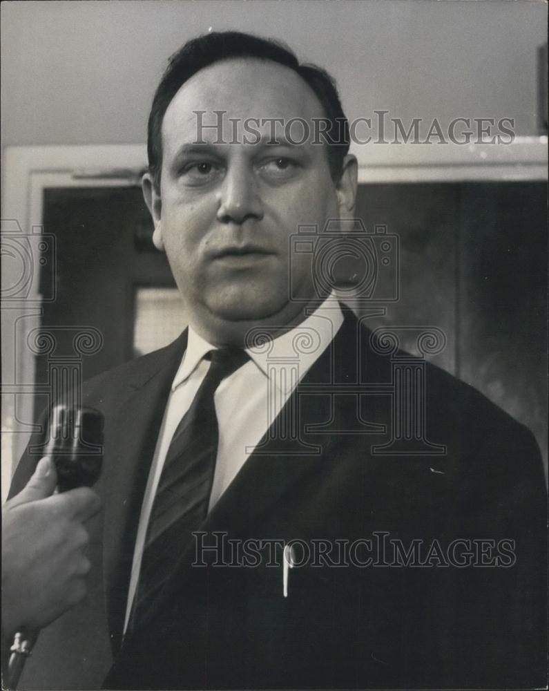 1967 Press Photo Hatton Garden Firm Managing Director Theodore Williams Robbery - Historic Images