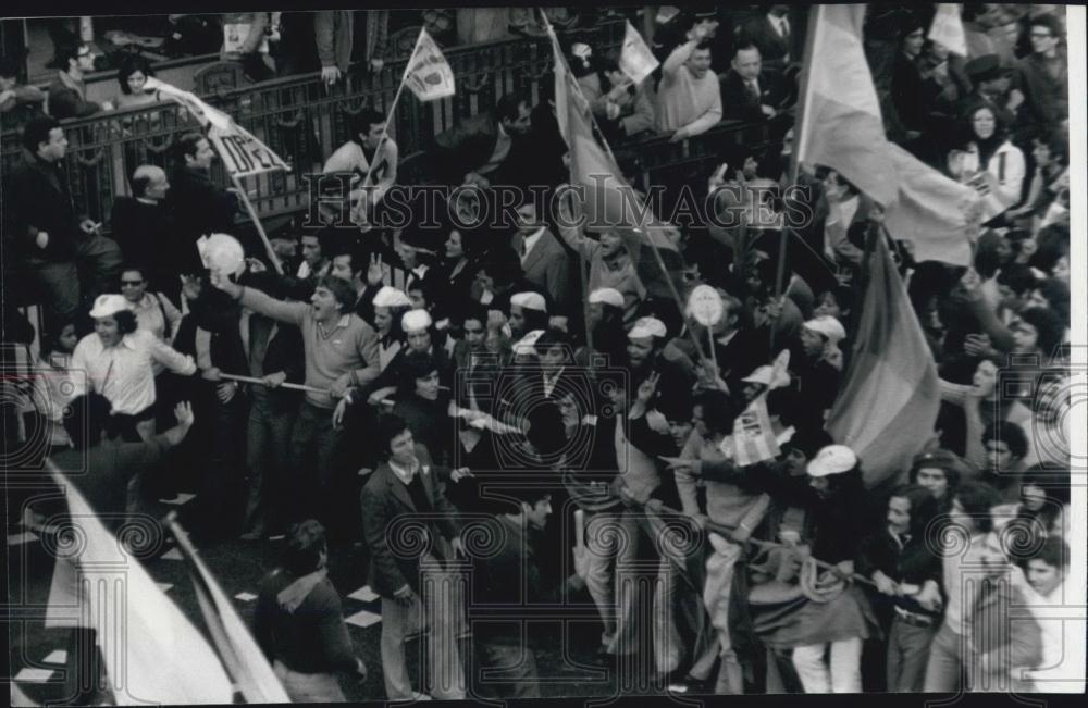 Press Photo Argentine President inauguration - Historic Images